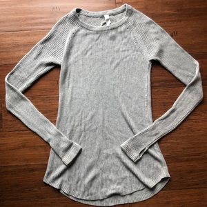 Lululemon Gray Knit Sweater